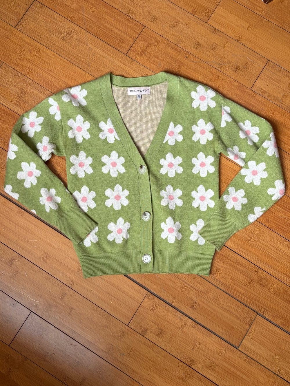 Floral Cardigan - XS